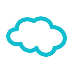 Icon of a cloud