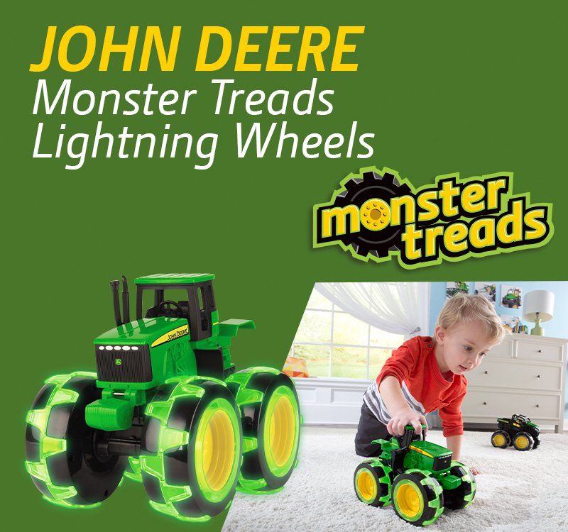 John Deere Monster Treads Lightning Wheels