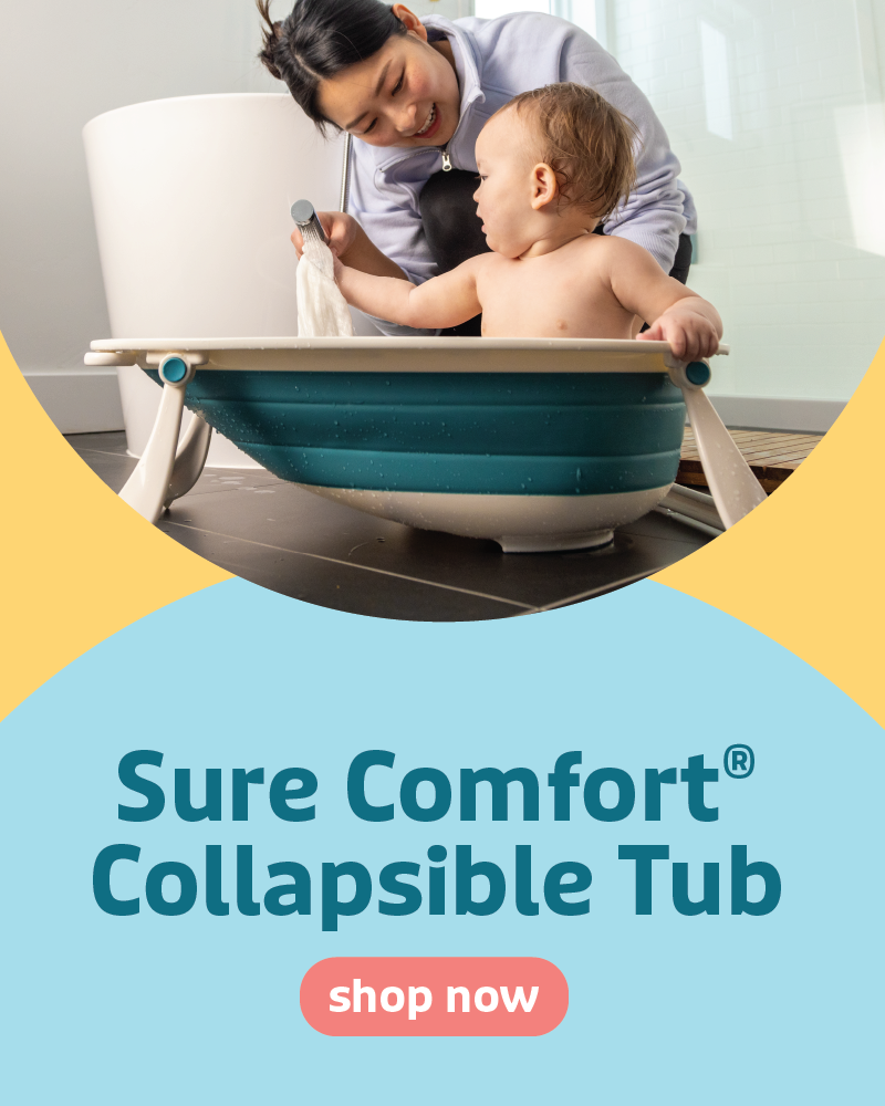 Sure Comfort Collapsible Tub. Shop Now.