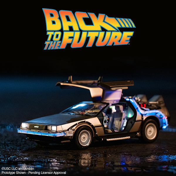 Back to the Future time machine image