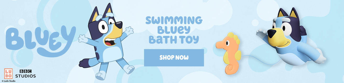 Bluey - Swimming Bluey Bath Toy. Shop Now.